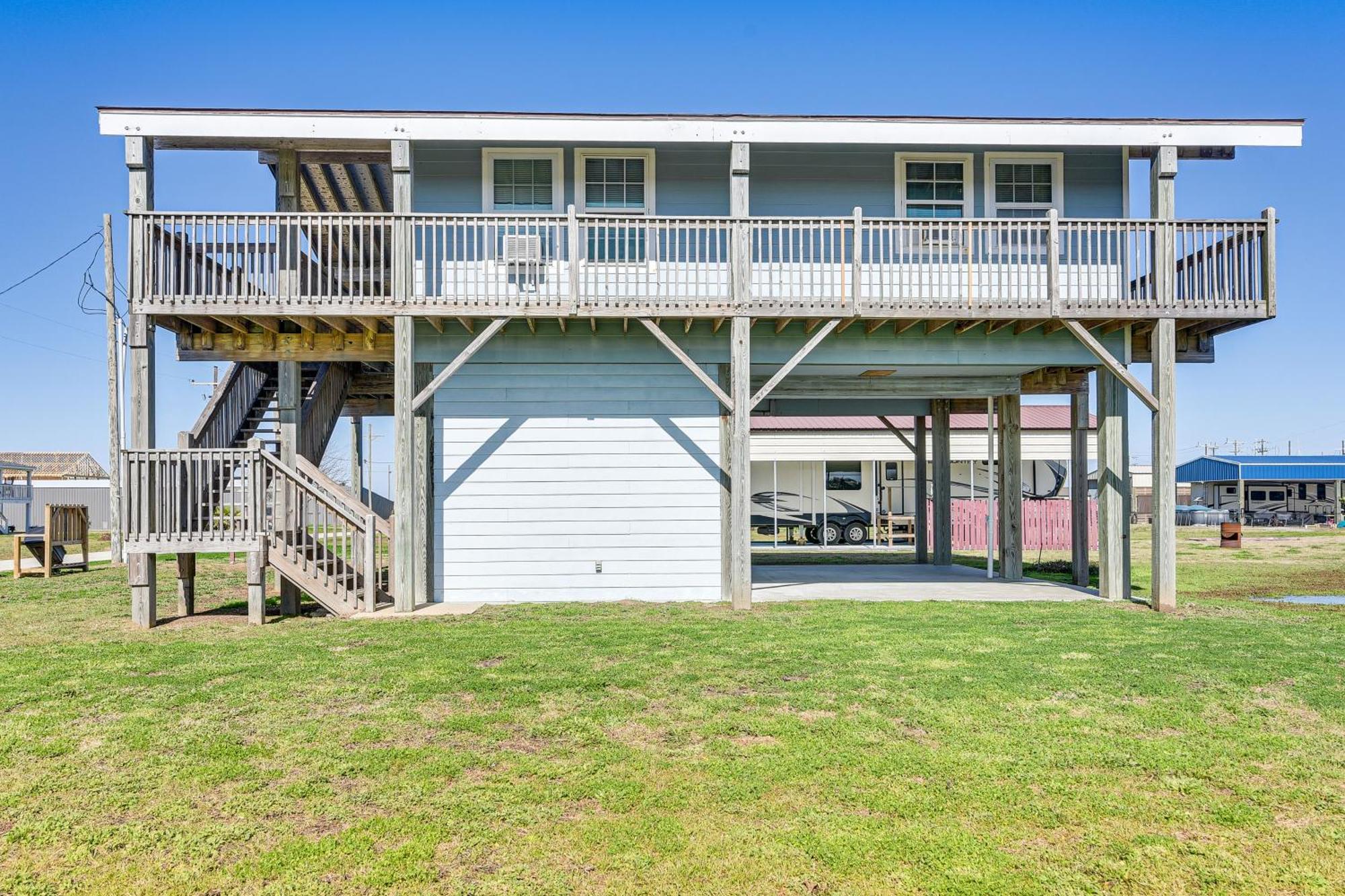 Crystal Beach Home With 2 Grills Walk To Shore! Eksteriør billede